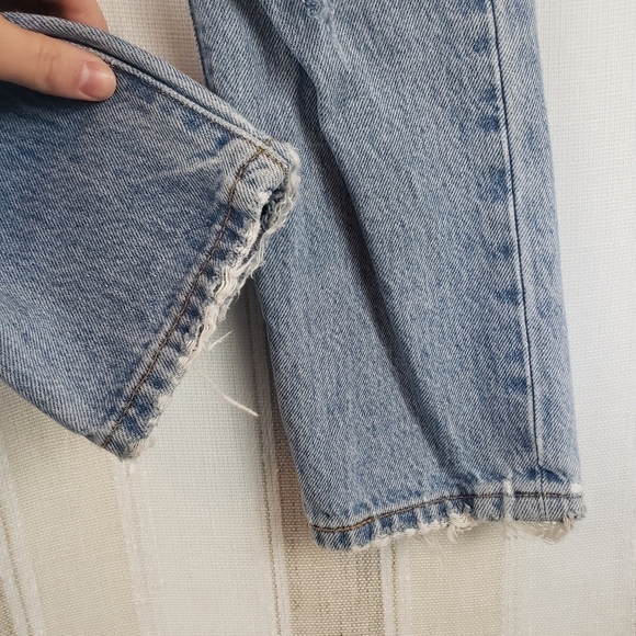 Levi's Premium‎ 501 Button Fly Jeans Blue Size 26x28 - Picture 3 of 12